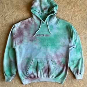 Women's Vintage 'NEVERMIND' Hoodie - Small